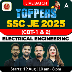 Topper 1.0  - SSC JE 2025 (Electrical Engineering) Super 50 Batch | Bilingual | Online Live Classes by Adda 247